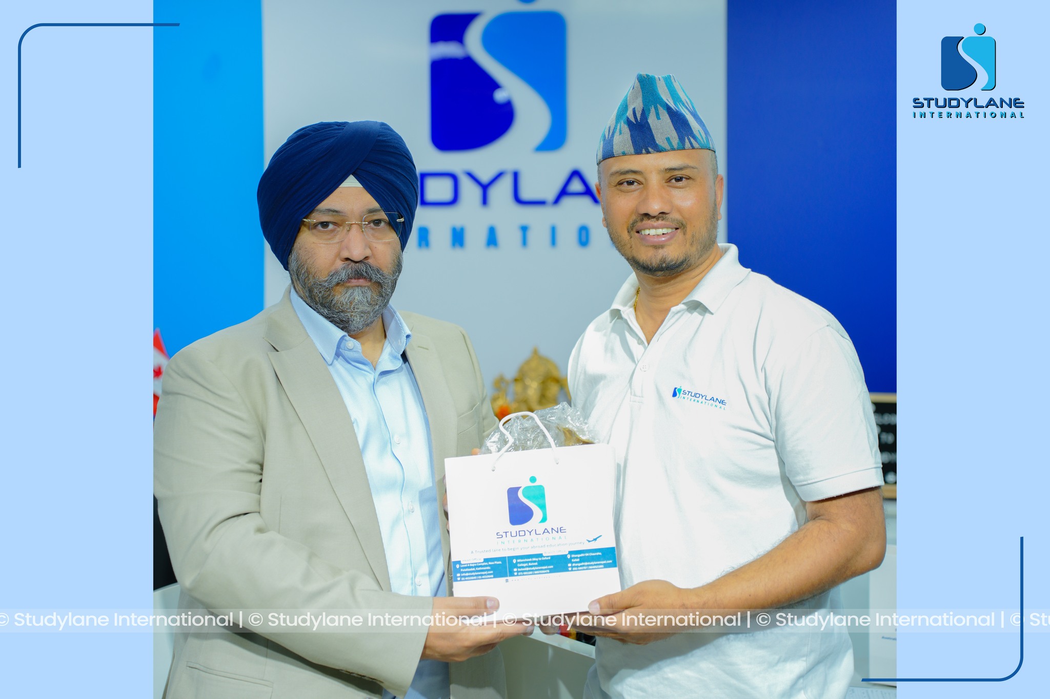 Thankyou for your visit to Studylane International Nepal, Prof. Rabin Tuladhar and Mr. Gurbir Singh from CQ University Australia